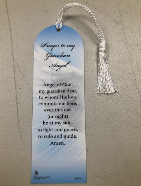 Guardian Angel Laminated Bookmark
