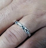 Sterling Silver Fisher of Men Ring