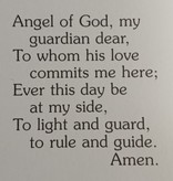 Prayer to My Guardian Angel