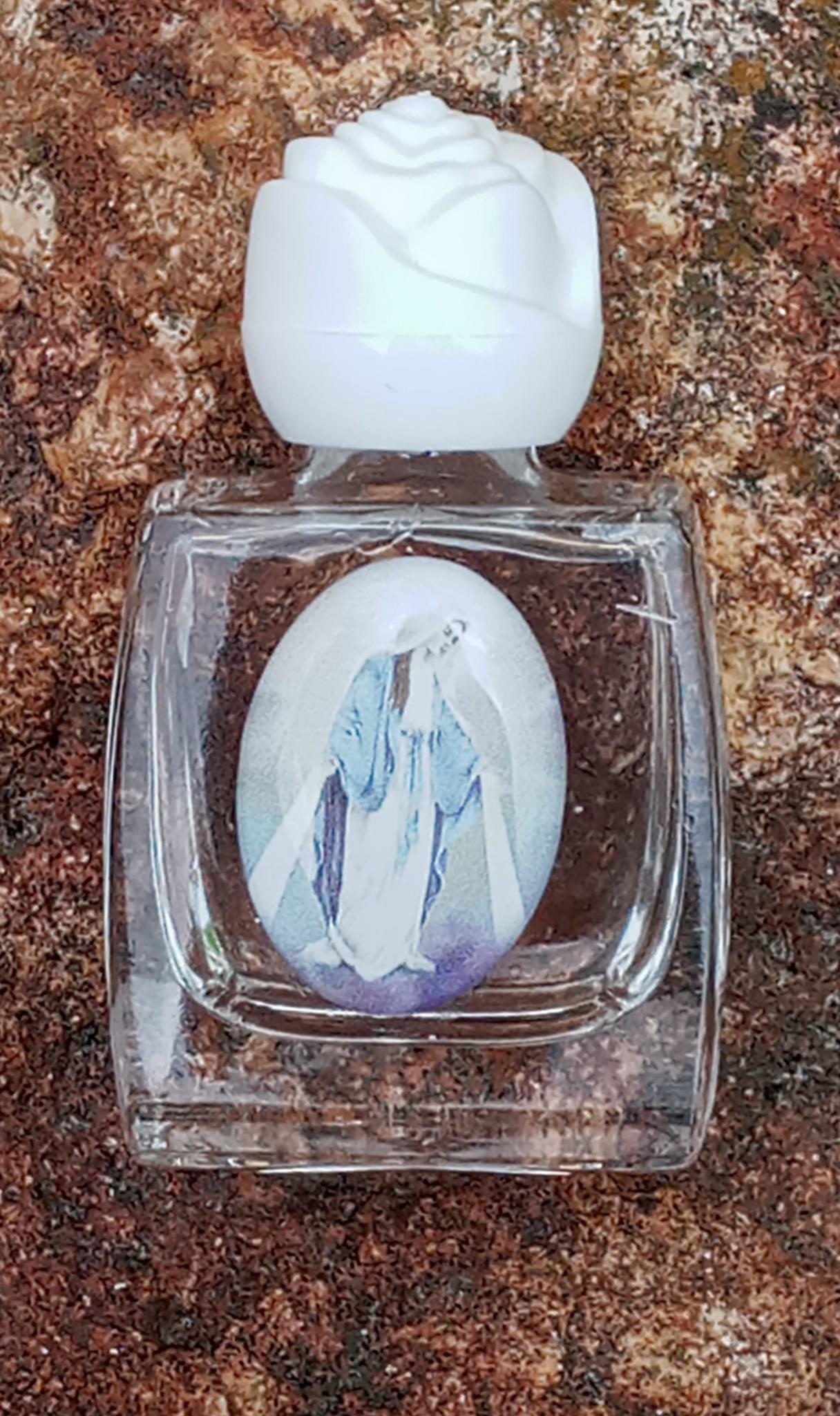 Miraculous Mother Glass Holy Water Bottle