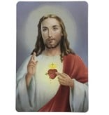 Sacred Heart of Jesus Wallet Prayer Card
