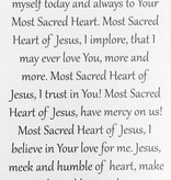 Sacred Heart of Jesus Wallet Prayer Card