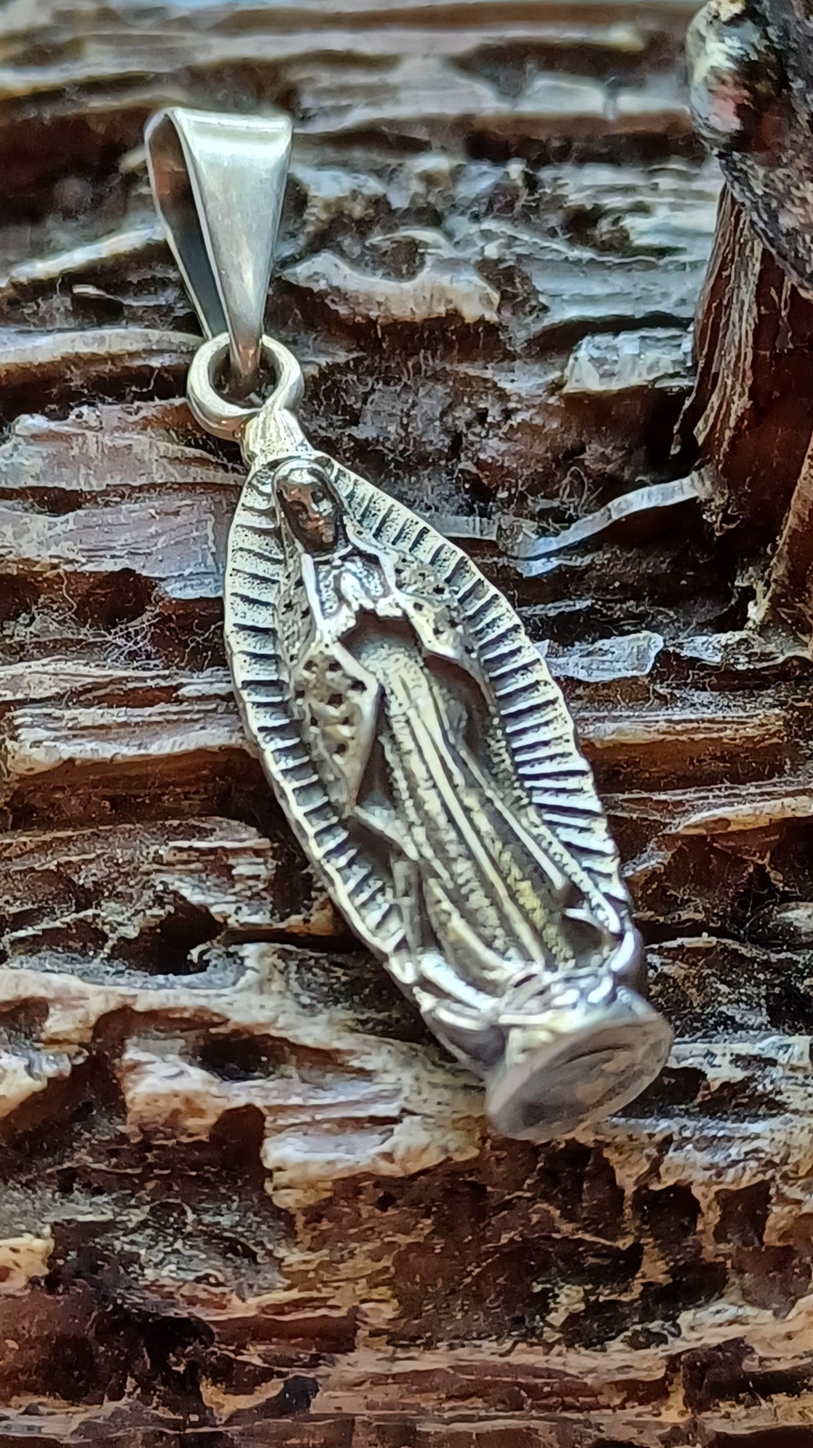Guadalupe Sterling Silver Charm/Pendant