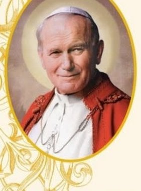 Pope John Paul II Prayer Card