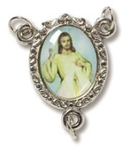 Divine Mercy Epoxy Rosary Centerpiece