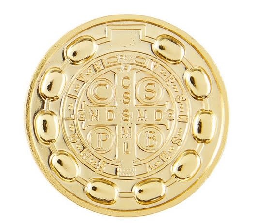 St Benedict Rosary Pocket Coin