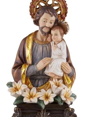 St Joseph with Child Statue