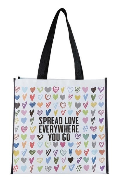 Spread Love Everywhere You Go Eco Tote Bag