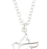 Dove Pendant w/Chain