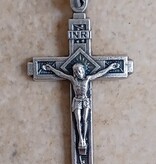 1" Fatima Crucifix w/Cord