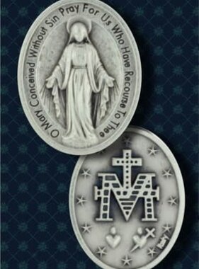 Miraculous Medal Holy Card