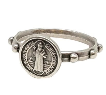 St Benedict Small Rosary Ring