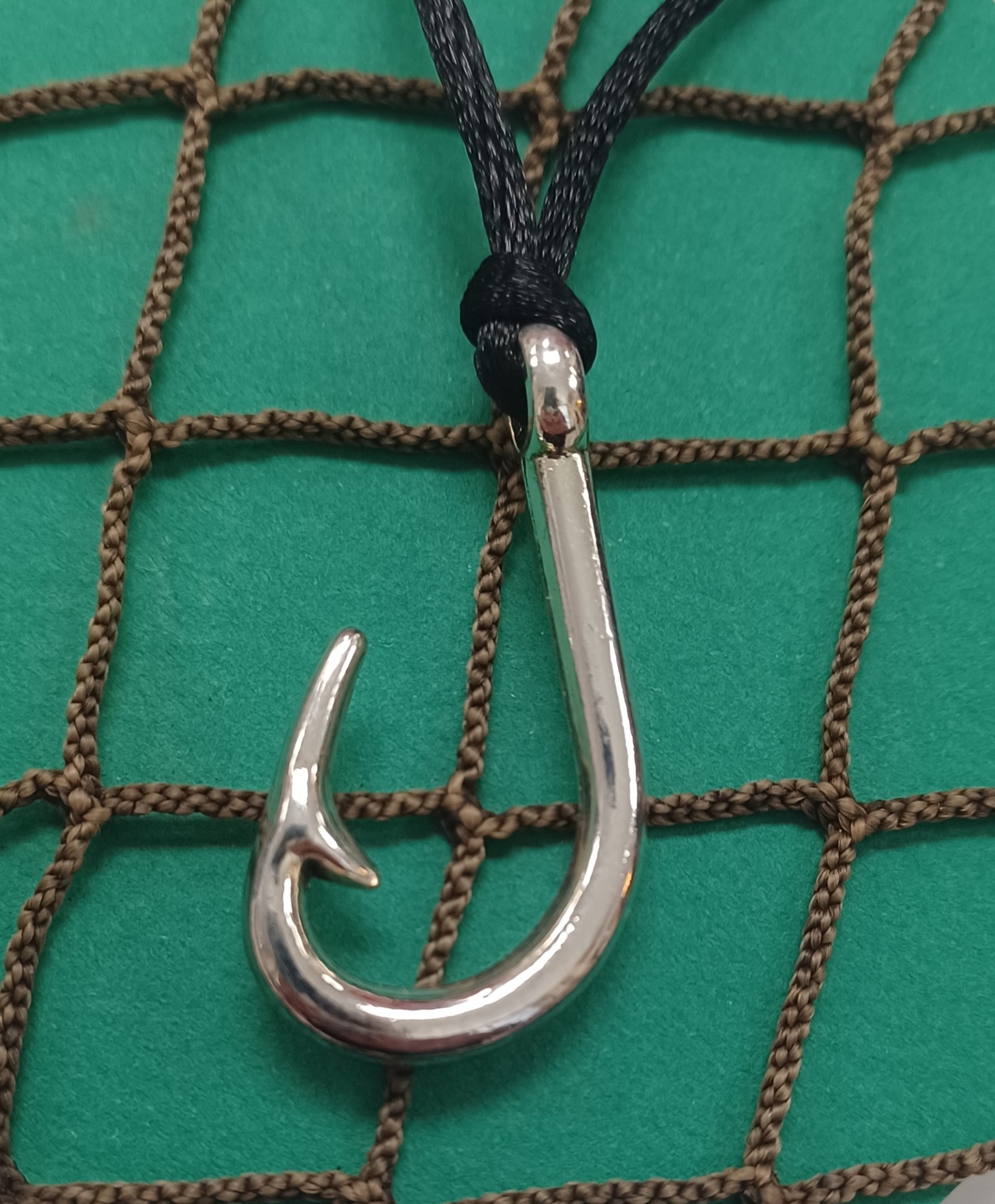 Large Hook Pendants w/Cord