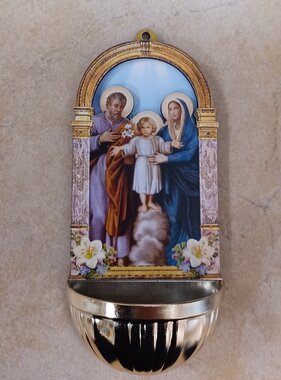 Holy Family 3D Water Font