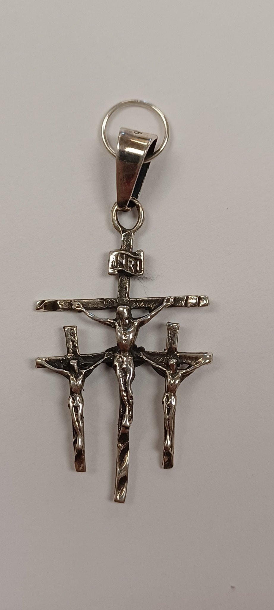 Sterling Silver Calvary Crucifix Pendant