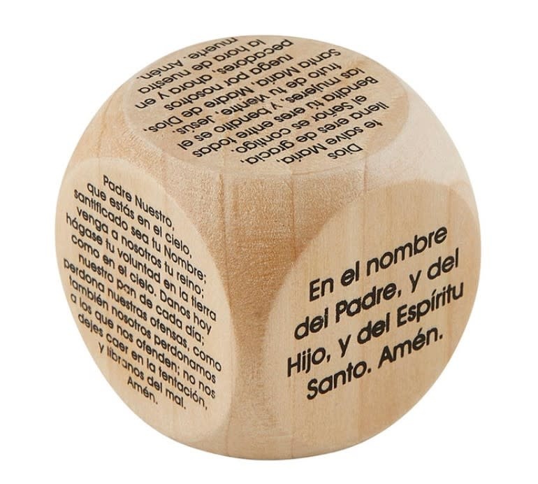 Spanish Prayer Cube