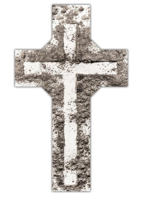 Ash Wednesday Cross Bookmark