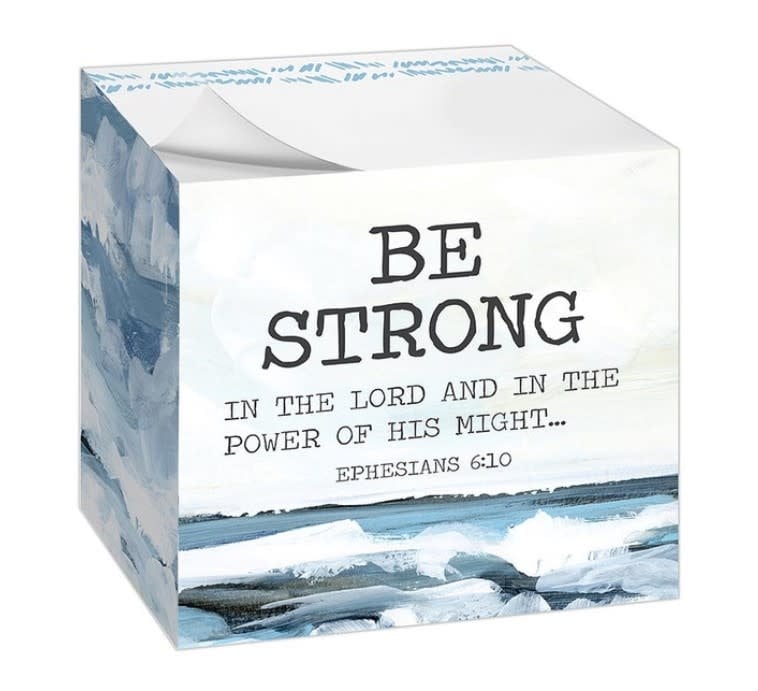 Be Strong Memo Cube