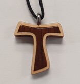 Tau Wooden Cross w/cord