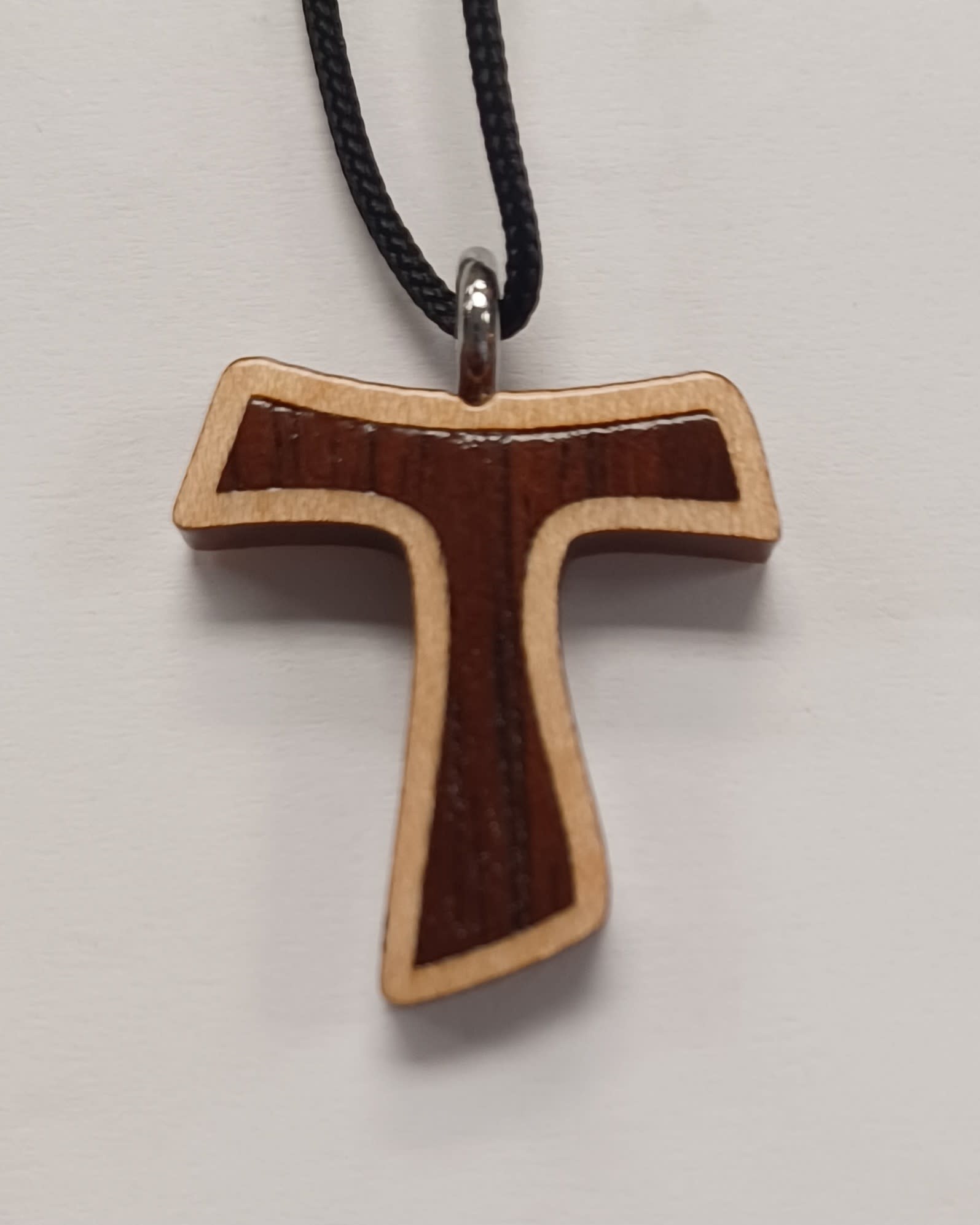 Tau Wooden Cross w/cord