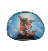 Small St Michael Rosary Zippered Pouch
