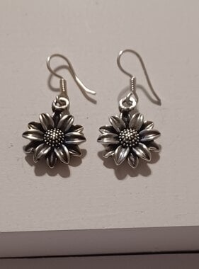Sunflower Drop SS Earrings