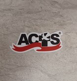 ACTS Ribbon Logo Transfer 4" X 1.5" 10 PACK