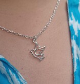Dove Pendant w/Chain