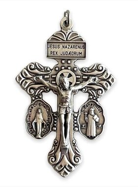 Sterling Silver Indulgence Crucifix Pendant