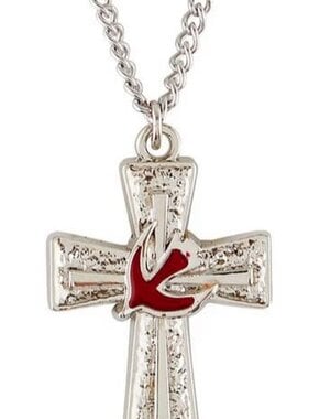 Holy Spirit Cross Necklace