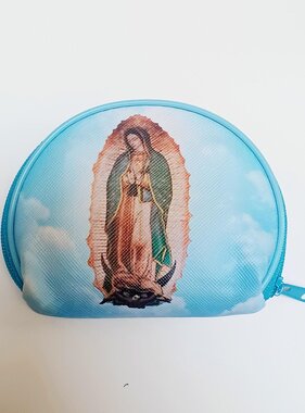 Guadalupe Zippered Rosary Pouch