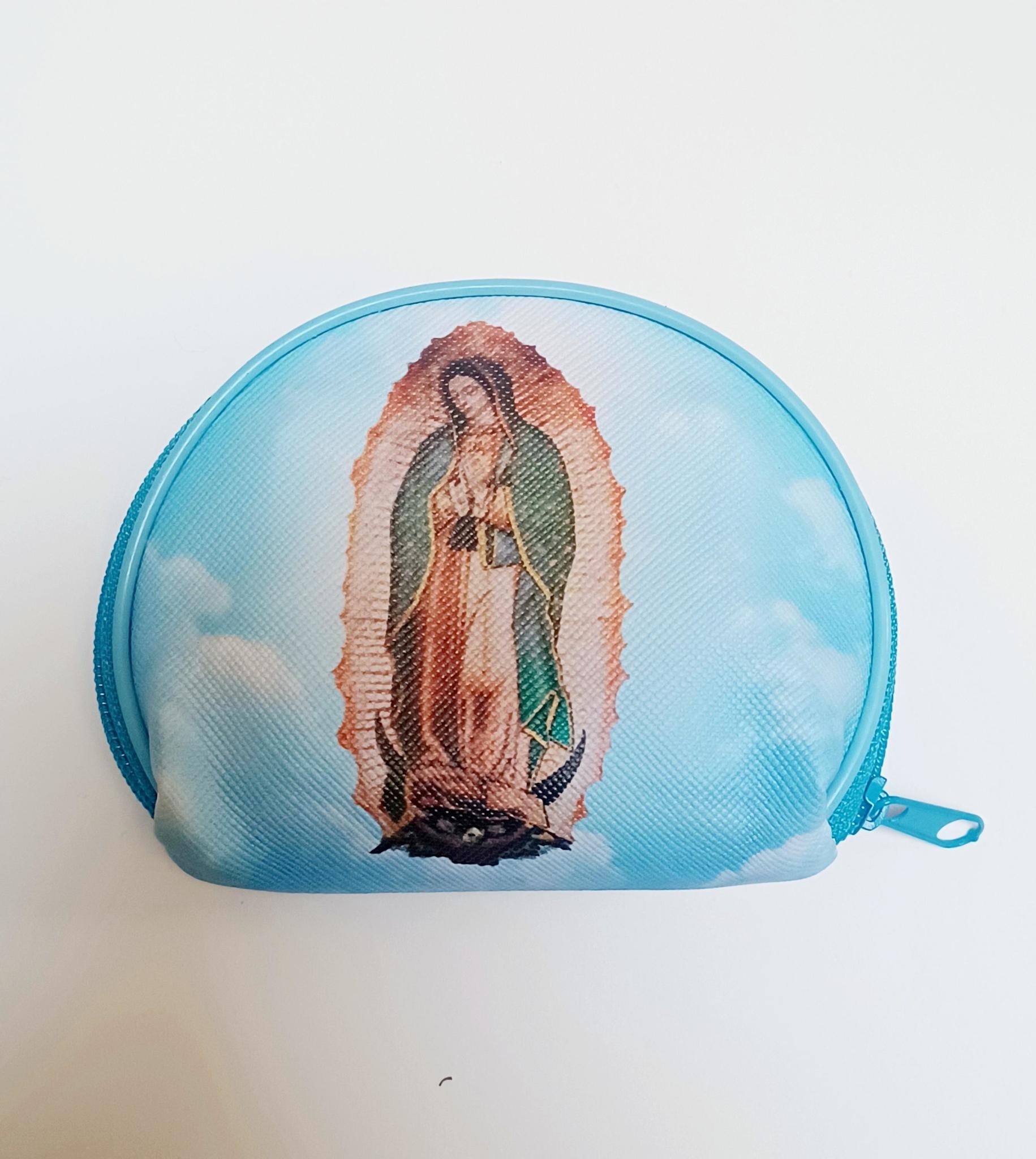 Guadalupe Zippered Rosary Pouch