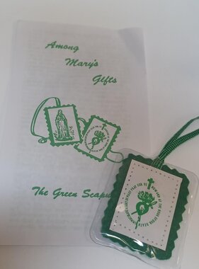 Immaculate Heart of Mary Green Scapular