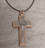 St Benedict Jerusalem Crucifix w/cord