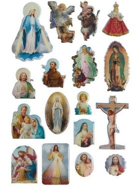 Saint Stickers 17 Assorted
