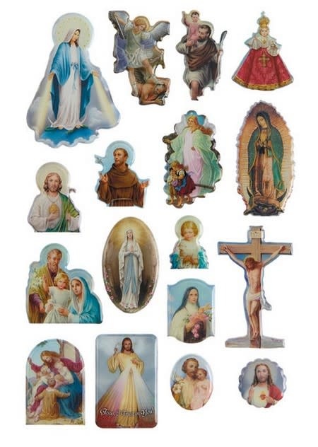 Saint Stickers 17 Assorted