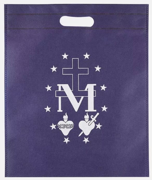 Miraculous Mother Sacred Heart Tote Bag