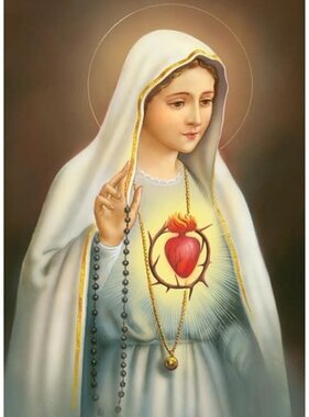 Daily Consecration to Mary Greeting Card