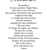 Memorare Greeting Card