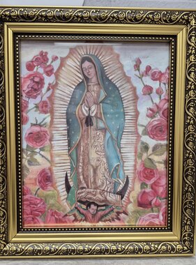 Our Lady of Guadalupe Framed Print 12X10