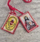 Sacred Heart Red Scapular