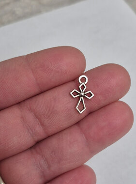 Pointed Cross Charm