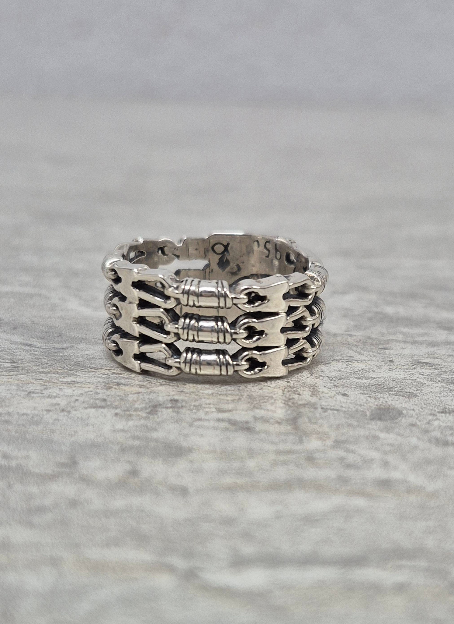 Fisher of Men Triple Ring Size 13
