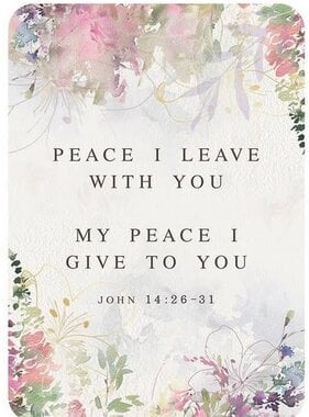 Peace I Leave With You Magnet