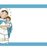 Retreat Name Tags Assorted Saints 50 pack