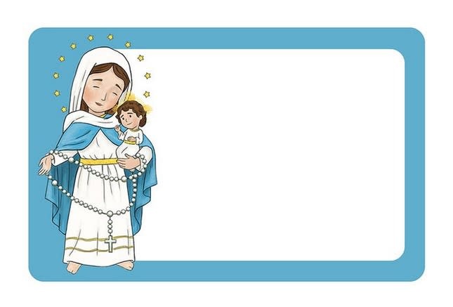 Retreat Name Tags Assorted Saints 50 pack