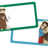 Retreat Name Tags Assorted Saints 50 pack