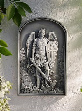 St Michael Devotional Plaque