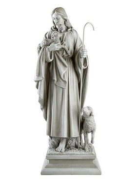 Jesus The Good Shepherd Statue