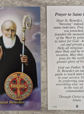 Prayer to Saint Benedict